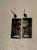 Floral Skull Earrings | Allison Craft Designs