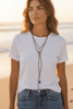 Azure Drift Circles Necklace | Allison Craft Designs