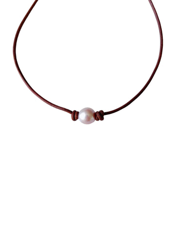 Pink Pearl Whisper Necklace | Allison Craft Designs