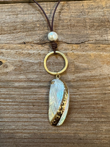Golden Tides Necklace | Allison Craft Designs