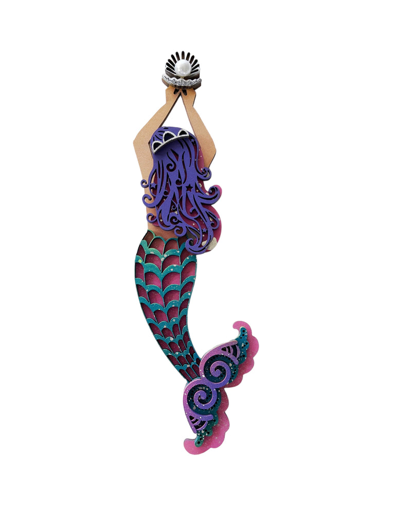 Wood Planking Mermaid | Allison Craft Designs
