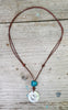 Mermaid’s Whisper Necklace in Teal | Allison Craft Designs