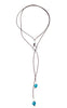 Azure Drift Circles Necklace | Allison Craft Designs