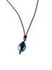 Peacock Drop Necklace | Allison Craft Designs