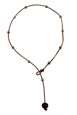 Emerald Simplicity Necklace | Allison Craft Designs