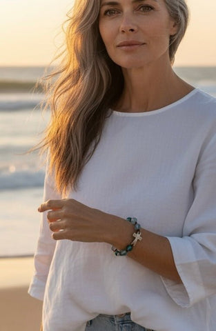 Waves of Faith Bracelet | Allison Craft Designs