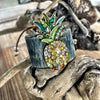 Sparkly Pineapple Cuff | Allison Craft Designs