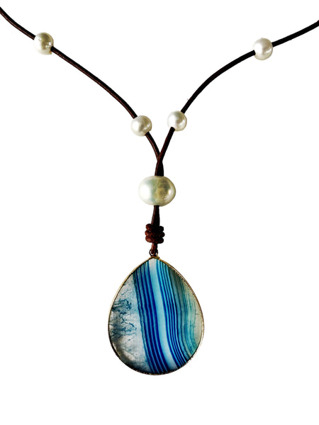 Azure Blu Necklace | Allison Craft Designs