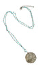 Turquoise Dreams Medallion Necklace | Allison Craft Designs