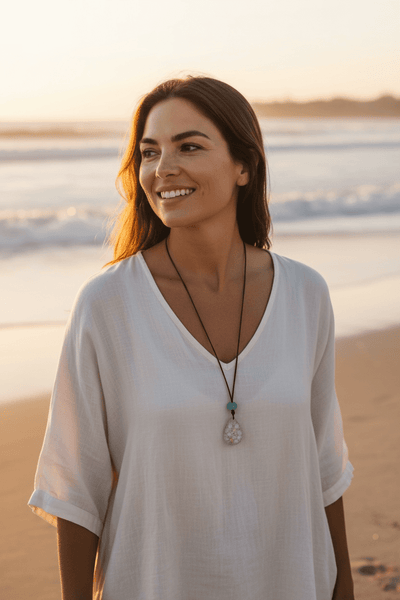 Starfish Lagoon Necklace | Allison Craft Designs