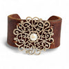Filigree Pearl Cuff | Allison Craft Designs