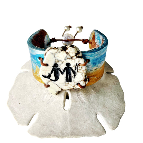 AquaVerse Legends Turquoise Cuff | Allison Craft Designs