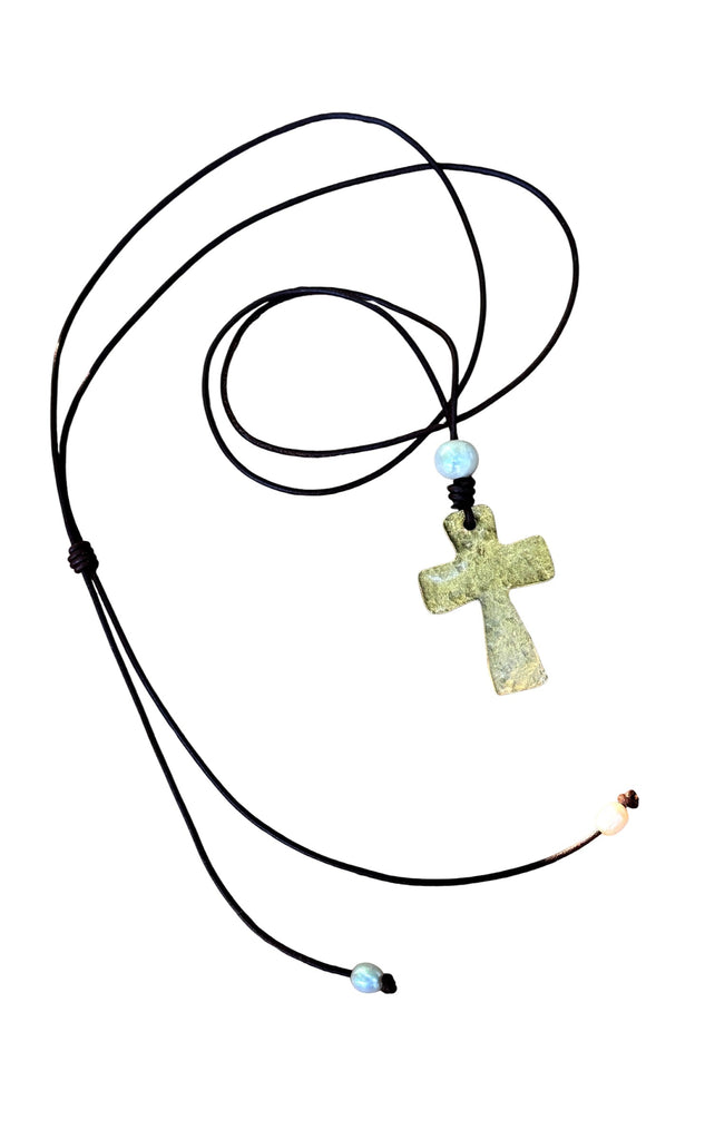 Golden Grace Cross Necklace | Allison Craft Designs