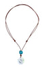 Mermaid’s Whisper Necklace in Teal | Allison Craft Designs