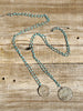 Turquoise Sunrise Medallion Necklace | Allison Craft Designs