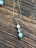 Blue Crystal Glow Necklace | Allison Craft Designs