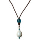 Seafoam Glow Necklace | Allison Craft Designs