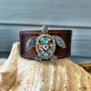 Sparkly Turtle Cuff | Allison Craft Designs