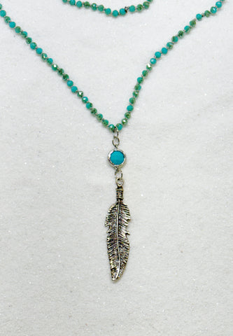 The Turquoise Drift Necklace