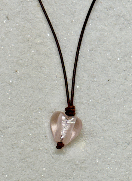 Blush Heart Necklace | Allison Craft Designs