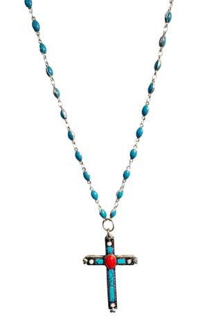 Southwest Spirit Cross Necklace | Allison Craft Designs