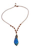 Azure Flame Necklace | Allison Craft Designs