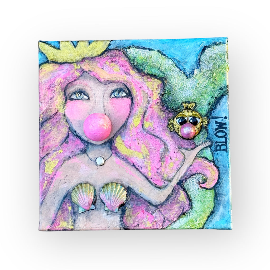 Blow! Bubble Mermaid | Allison Craft Designs