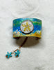 Sunlit Sand Dollar Cuff | Allison Craft Designs