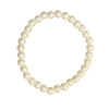 White “Pearl”Stretch Bracelet | Allison Craft Designs