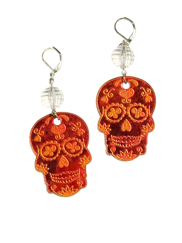 Sugar Skull Earrings | Allison Craft Designs