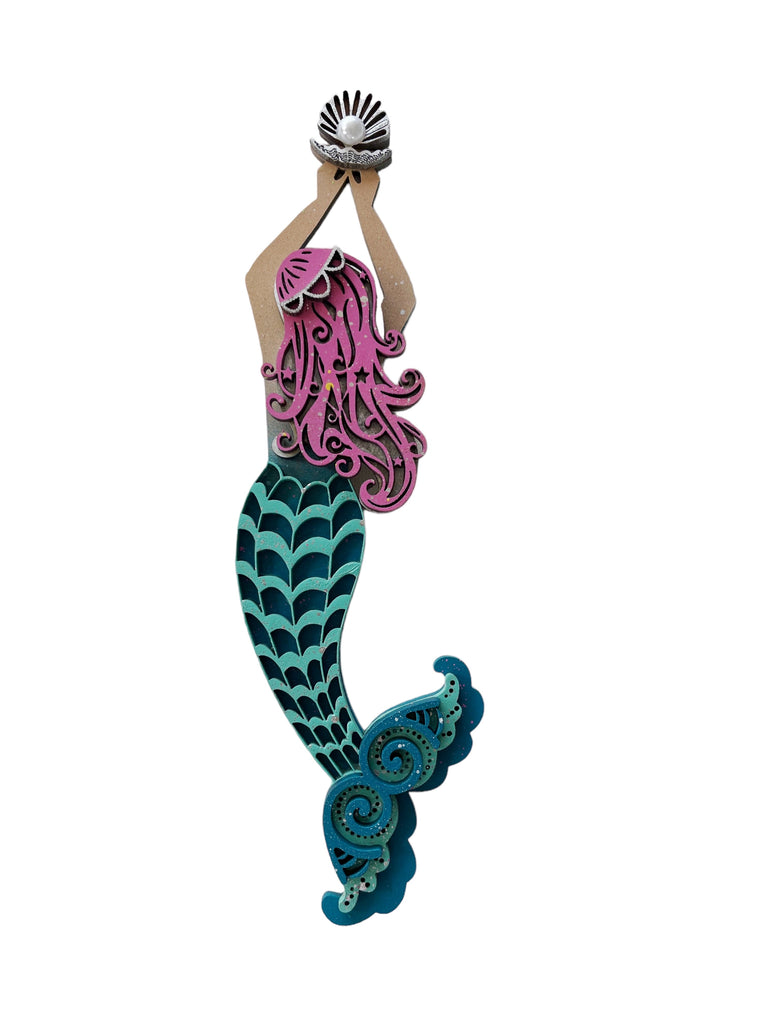 Wood Planking Mermaid | Allison Craft Designs