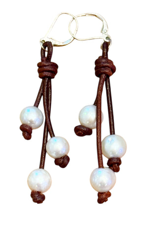 Pearl Drift Earrings | Allison Craft Designs