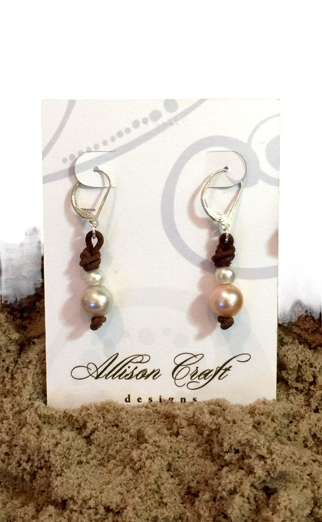 Champagne Bubbles Earrings | Allison Craft Designs