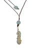 Ocean Serenity Necklace in Aqua | Allison Craft Designs