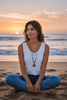 Deep Ocean Mandela Necklace | Allison Craft Designs