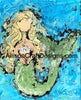 She Believed Mermaid Print with Mat