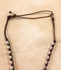 Necklace Extender | Allison Craft Designs Pearl and Leather